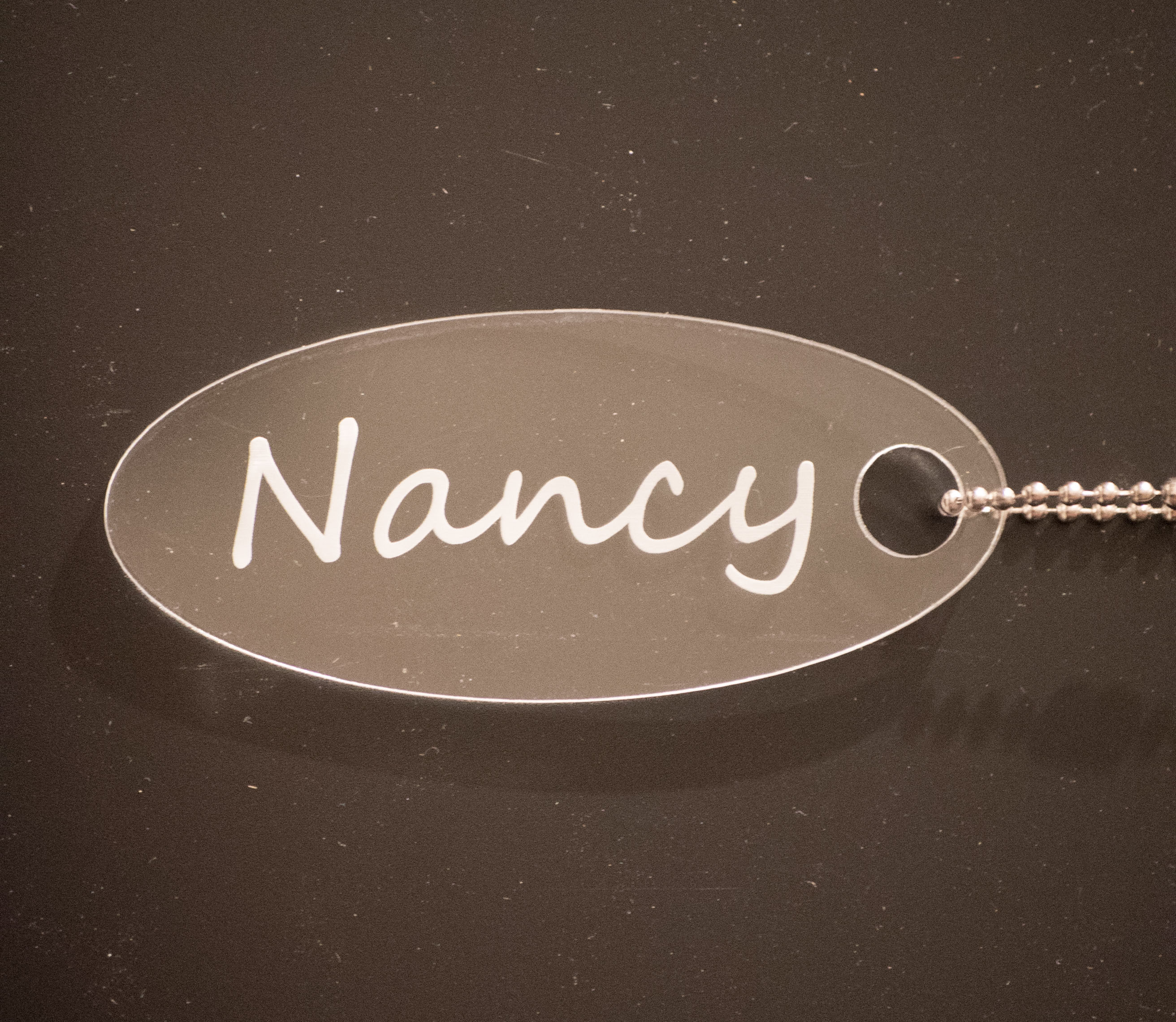 Custom Name Keychain